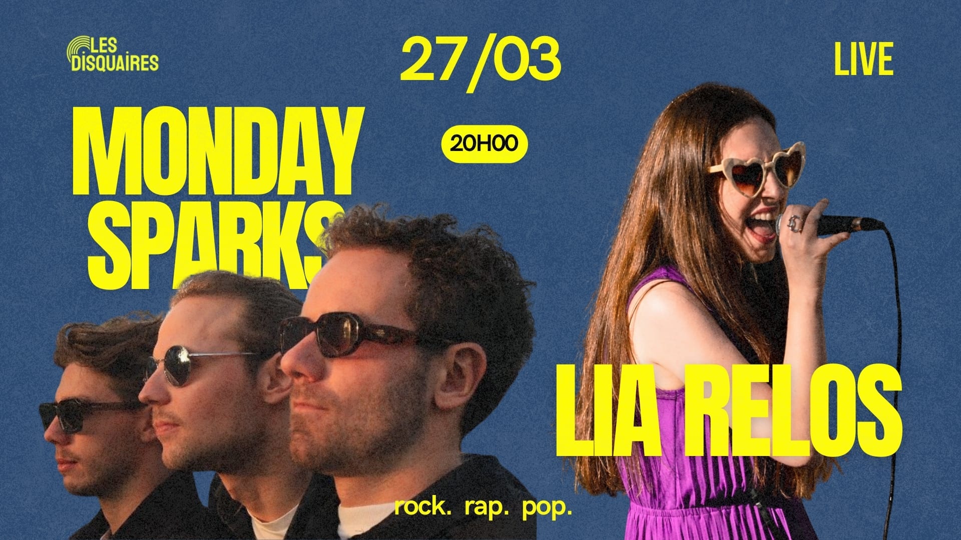 Monday Sparks X Lia Relos [1ère Partie] - Live Cover