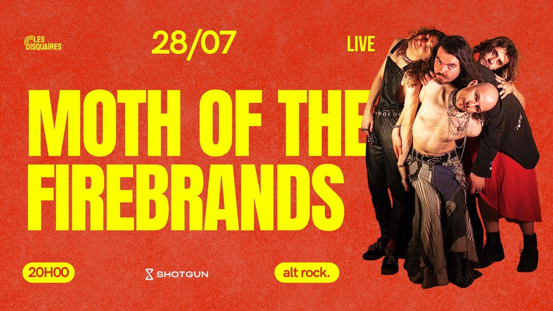 Moth Of The Firebrands - Live Cover