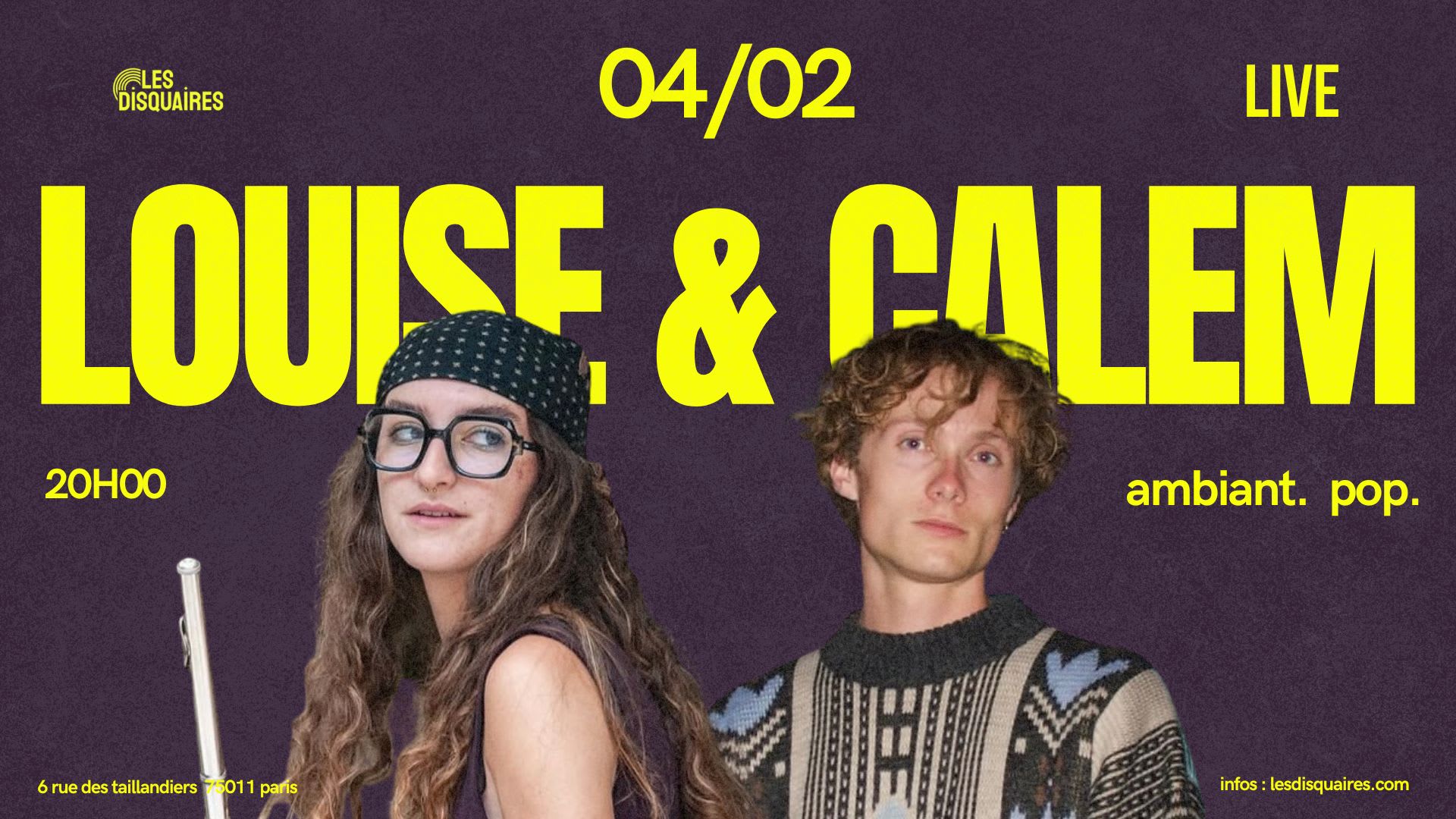 Louis & Calem - Live Cover