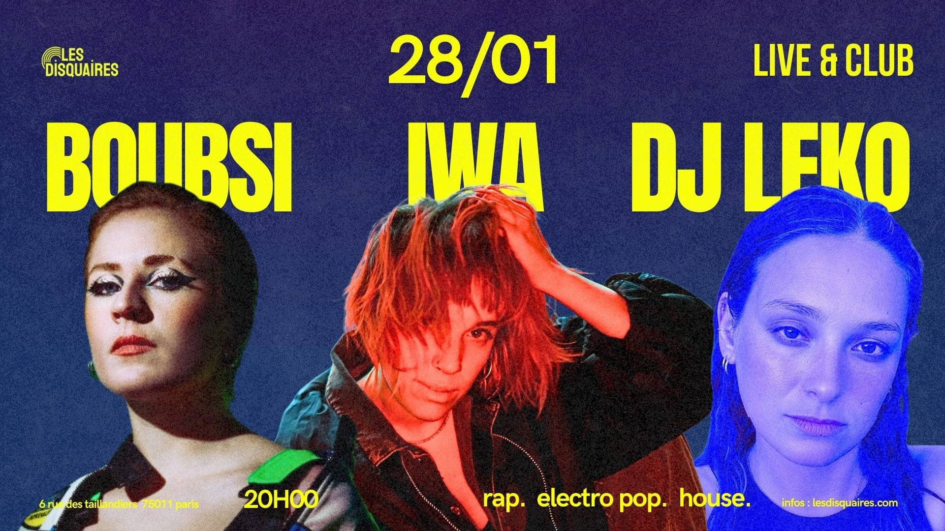 Boubsi X Iwa [Live] - Dj Leko [Dj Set] Cover