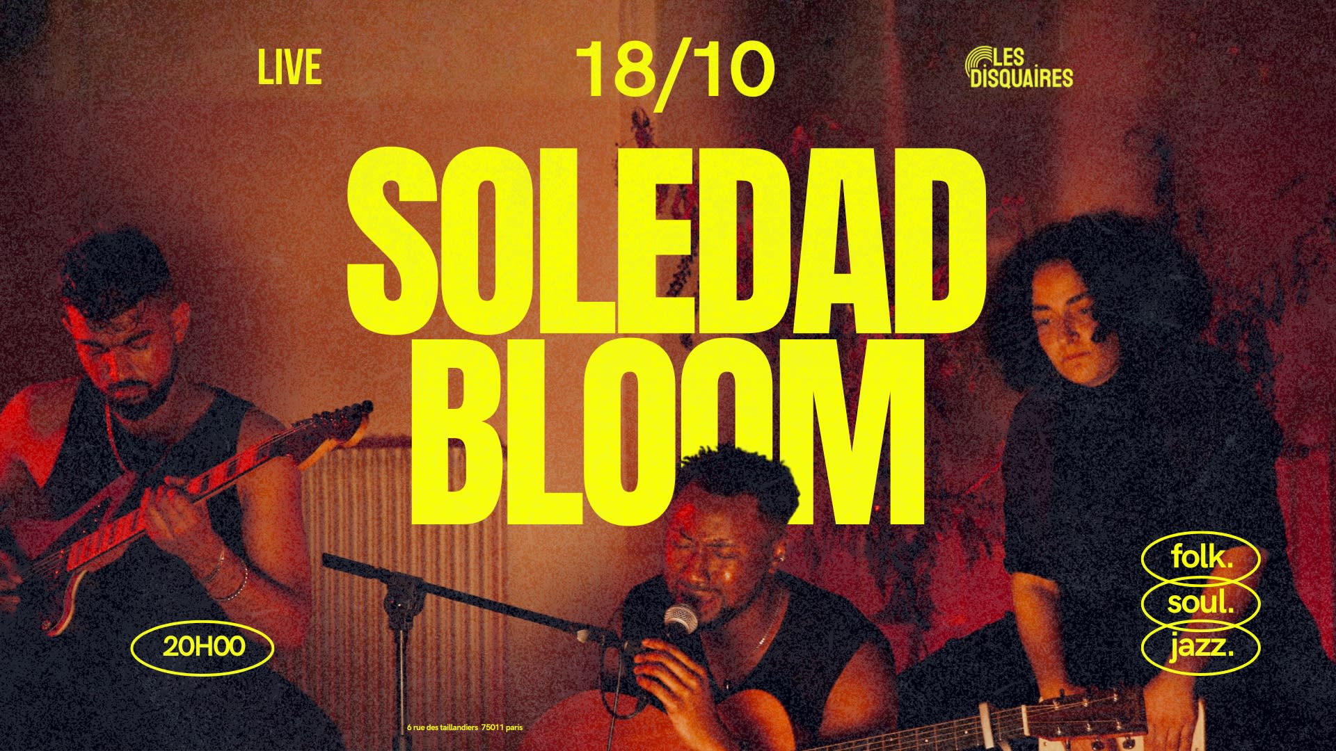 Soledad Bloom - Live Cover