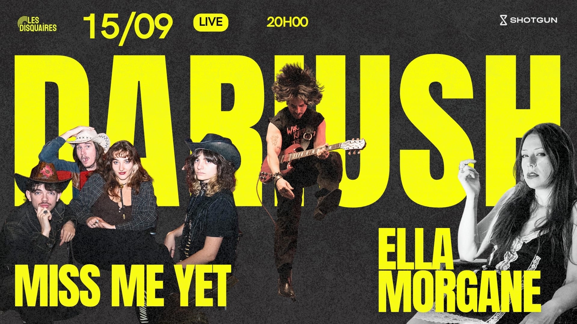 Daruish X Miss Me Yet X Ella Morgane - Live Cover