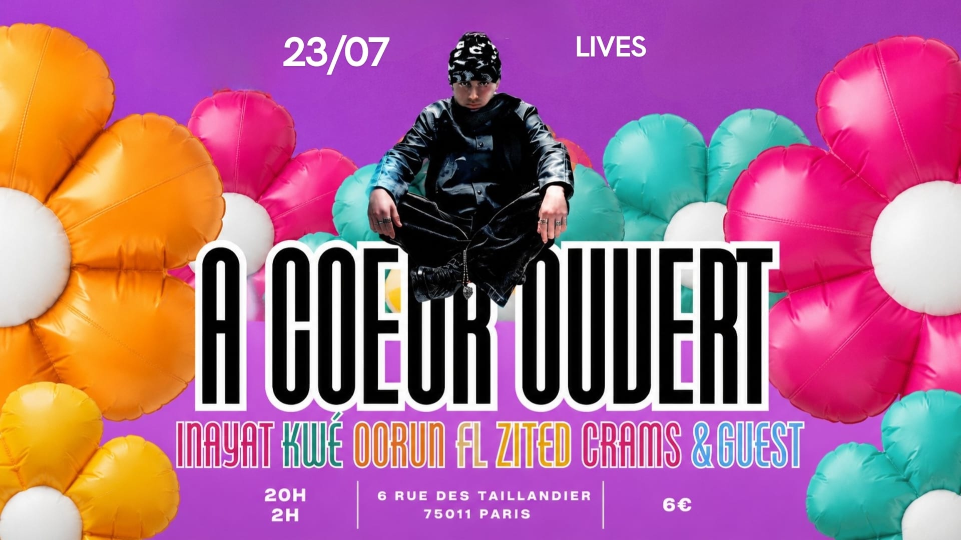 À Coeur Ouvert X Guest - Lives Cover