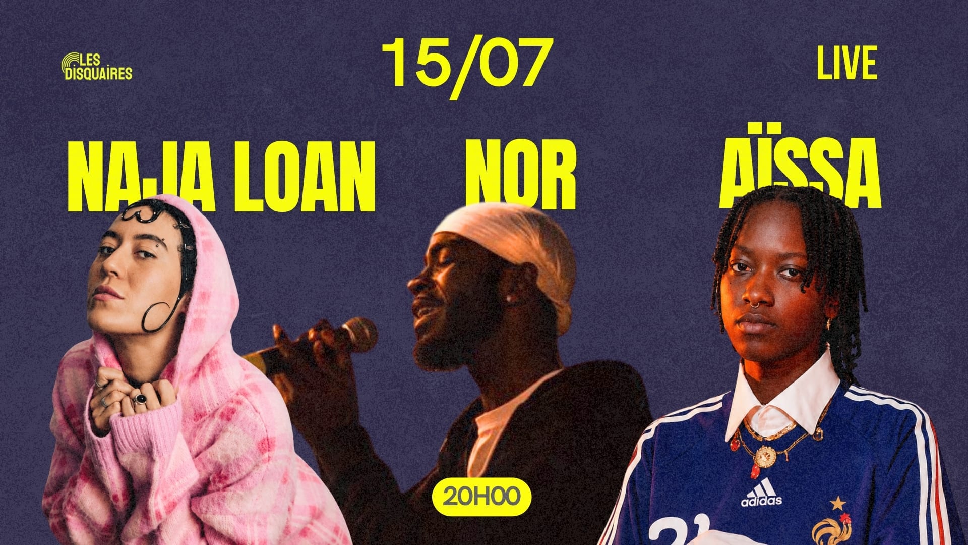 Naja Loan X Aïssa X Nor - Live Cover