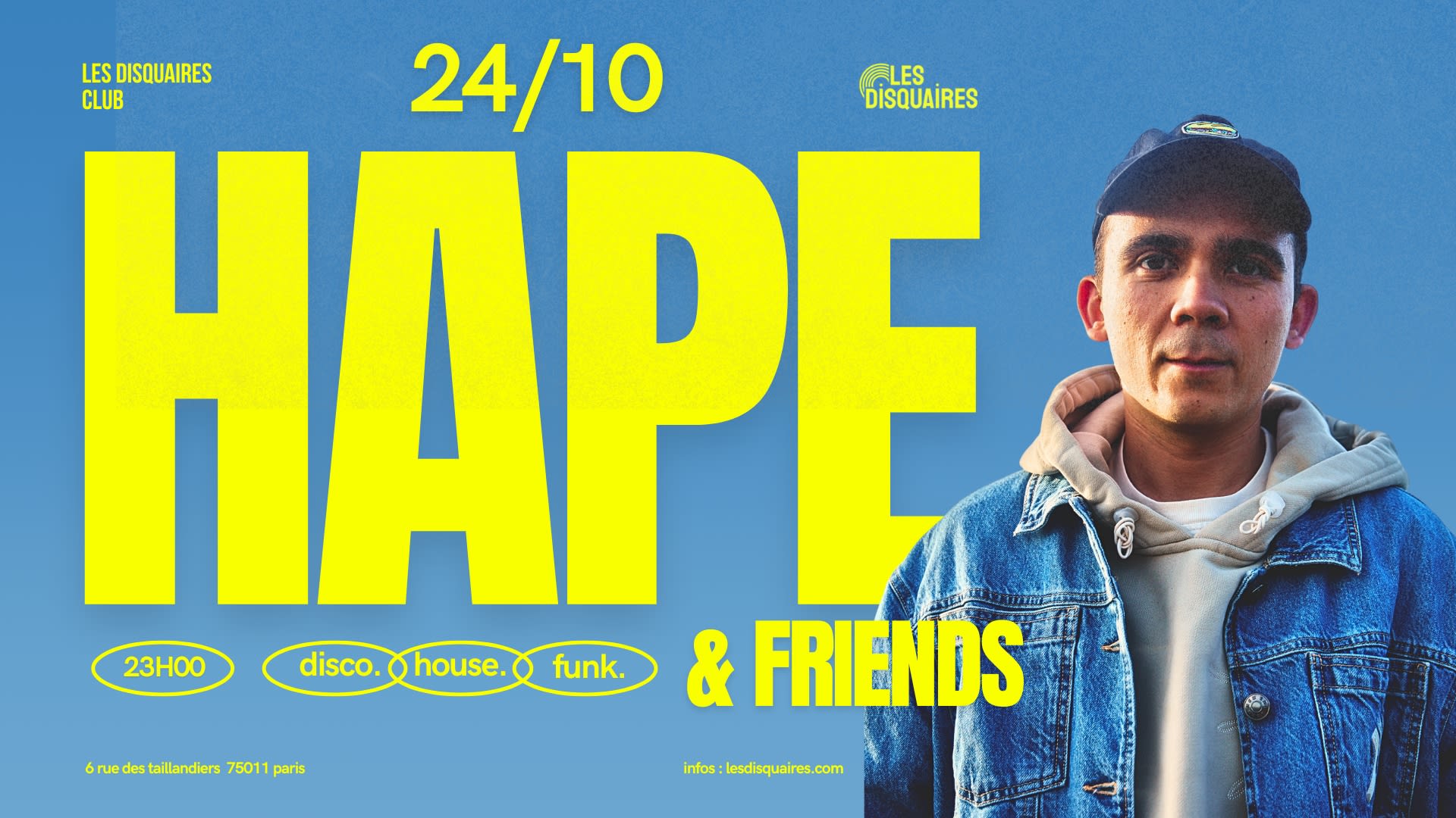 Hape & Friends - Club Cover