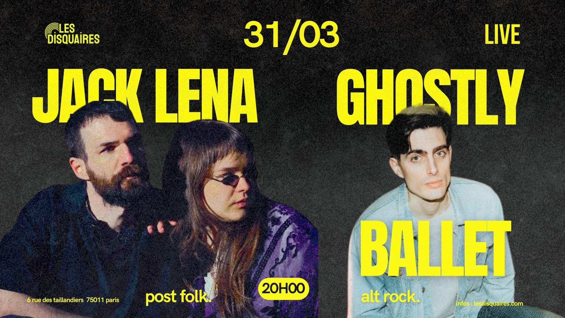 Jack Lena X Ghostly Ballet - Live Cover