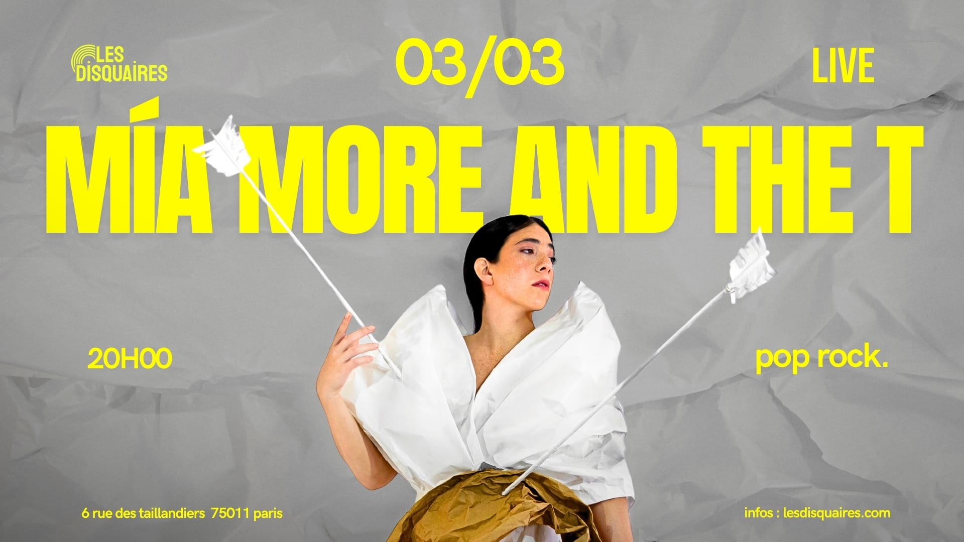 Mía More & The T - Live Cover