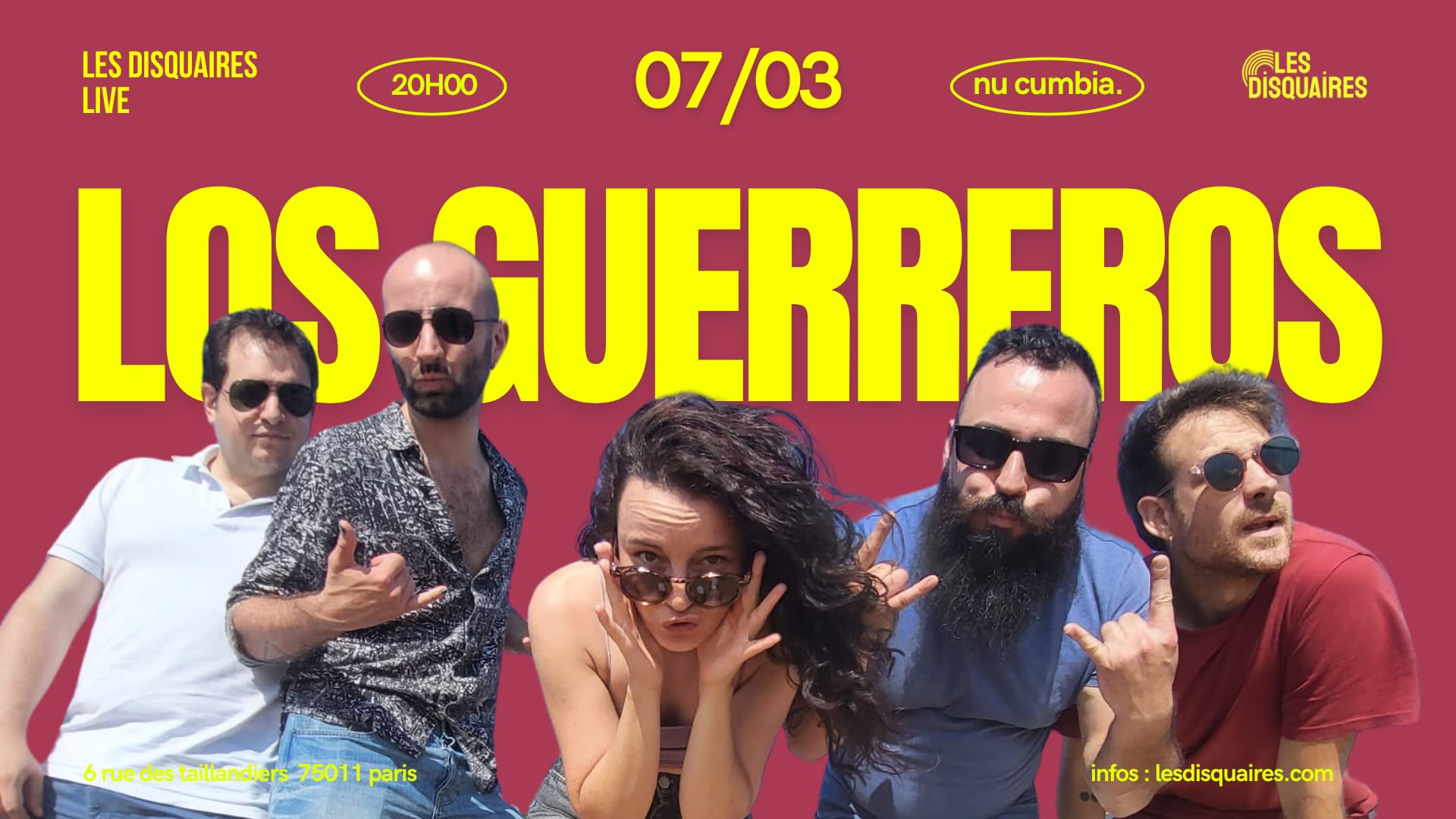 Los Guerreros - Live Cover