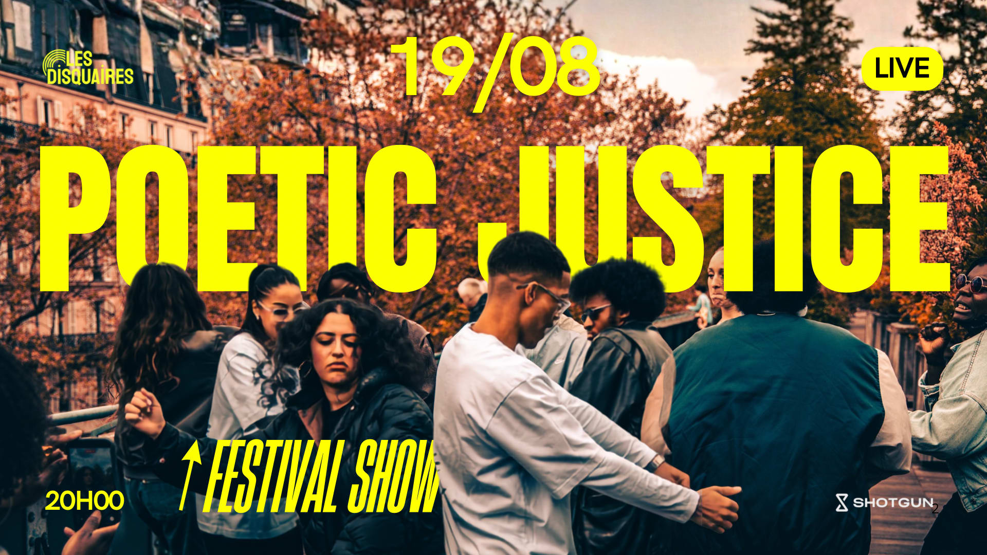 Poetic Justice - Festival Show Cover