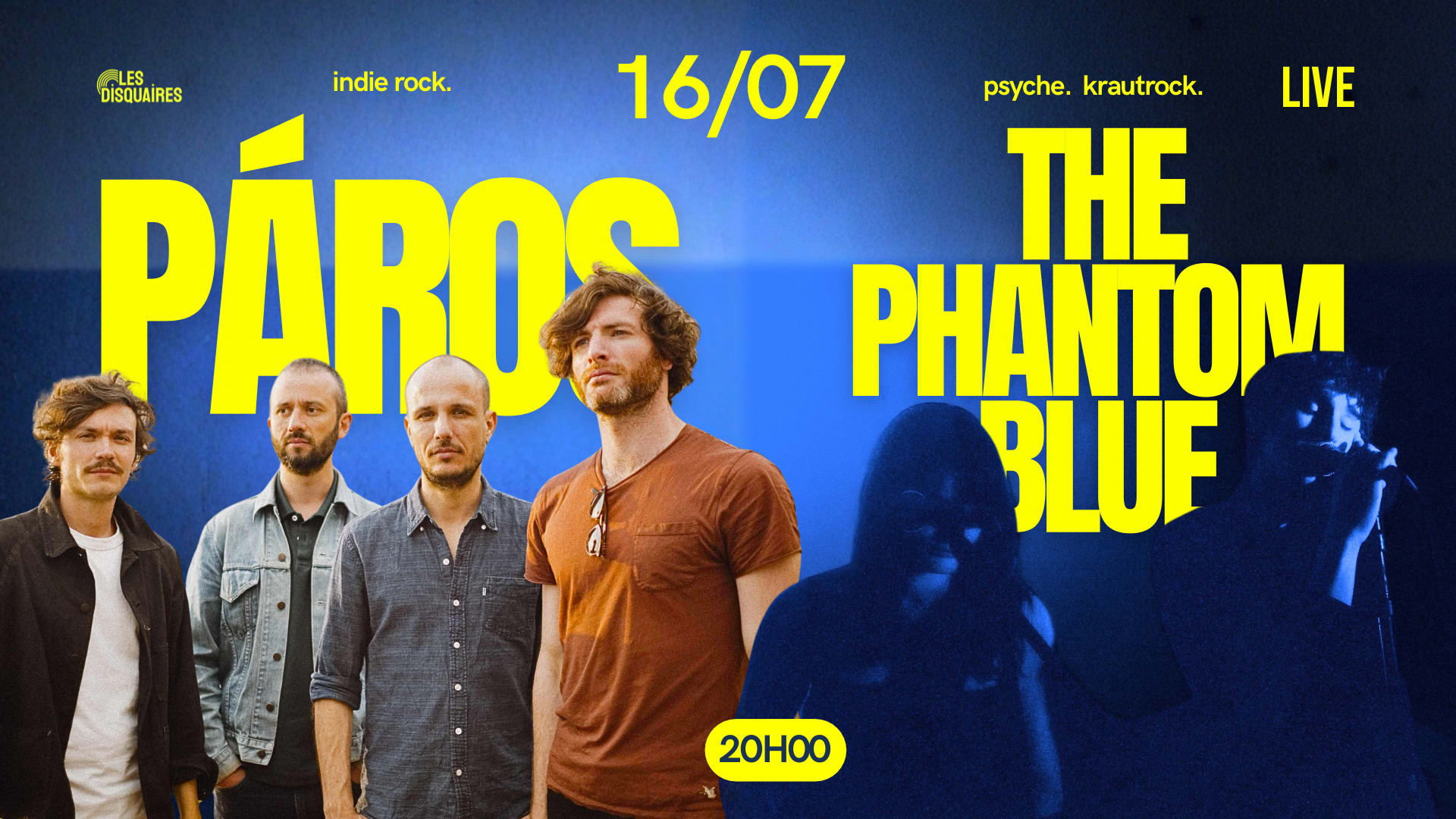 Páros X The Phantom Blue - Live Cover