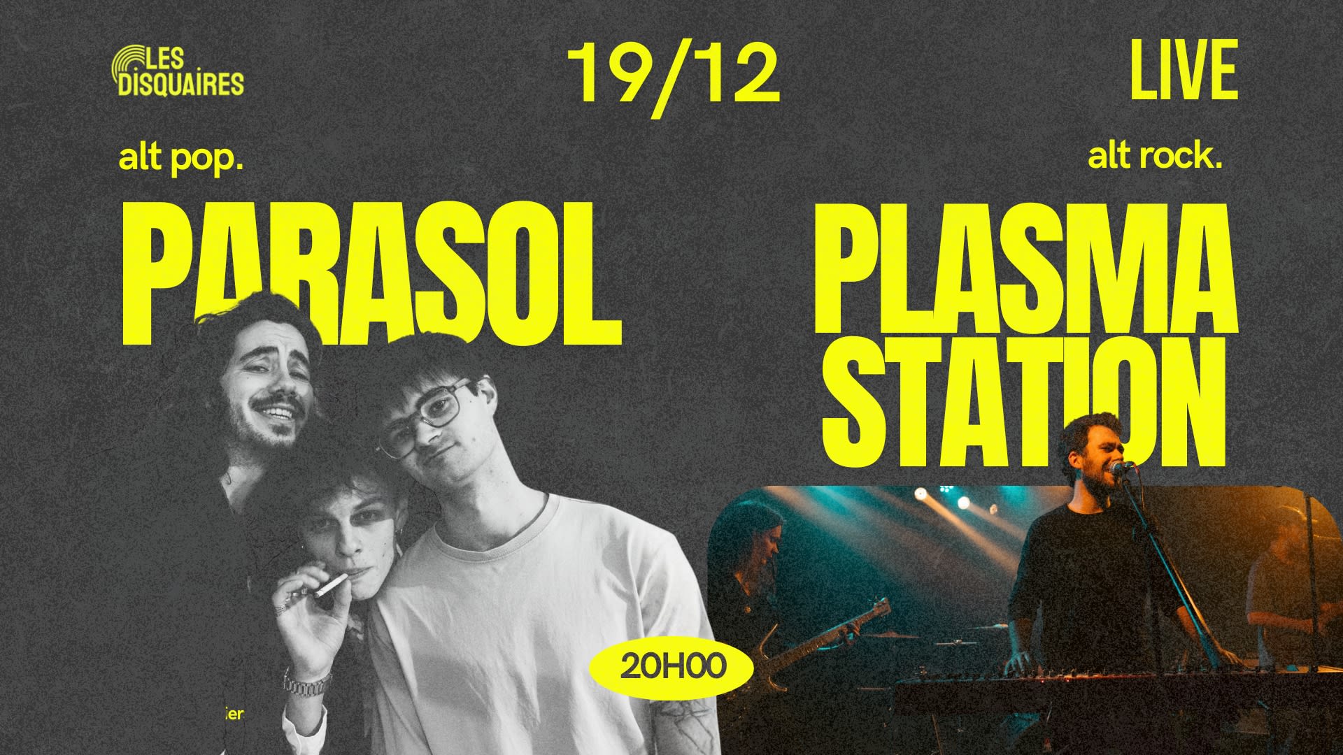 Parasol X Plasma Station - Live Cover