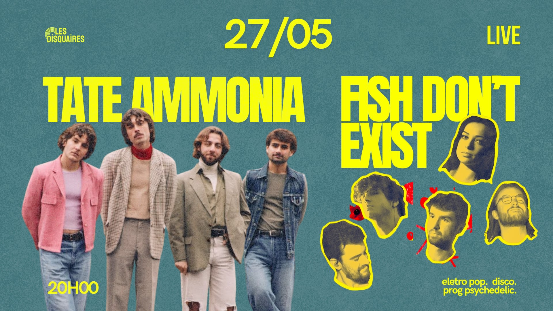 Fish Don’T Exist X Tate Ammonia - Live Cover