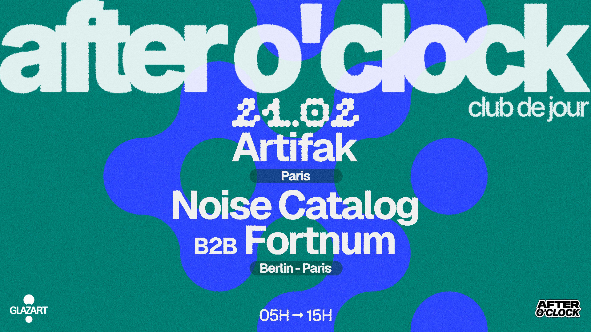 After O'clock : Reka Zalan B2b Toscan Haas - Artifak Cover