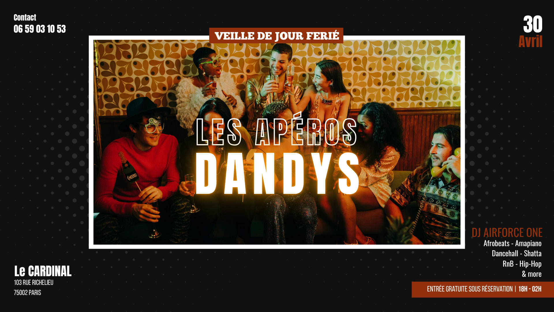 Les Apéros Dandys – Veille De Jour Férié Cover