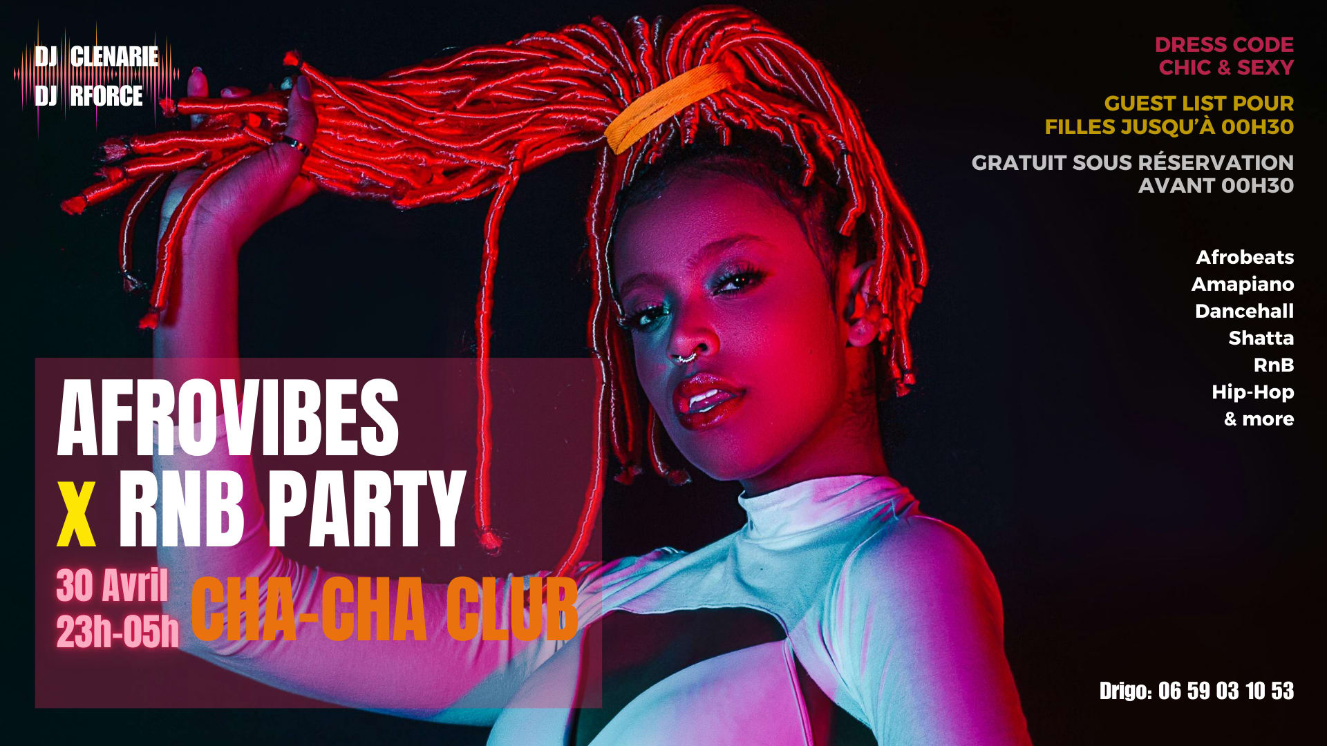 Afrovibes X Rnb Party - Veille De Férié Cover