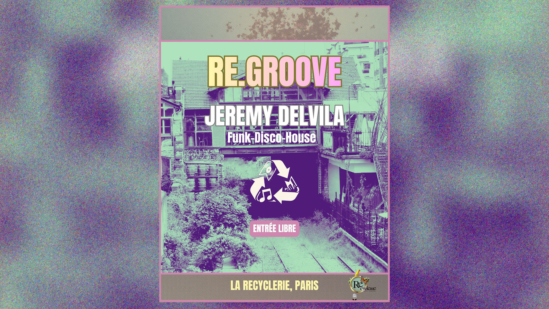 Re-Groove W/ Jeremy Delvila Cover
