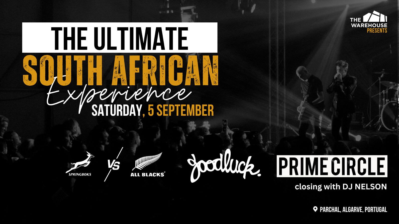 South African Festival: Boks, Goodluck & Prime Circle Cover