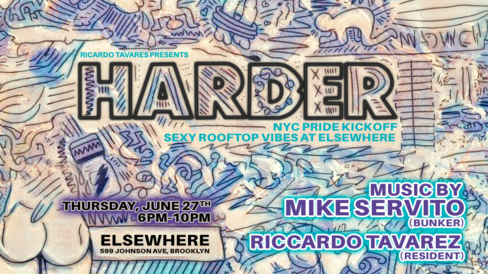 Harder Sexy Roof Top Party At Elsewhere Cover