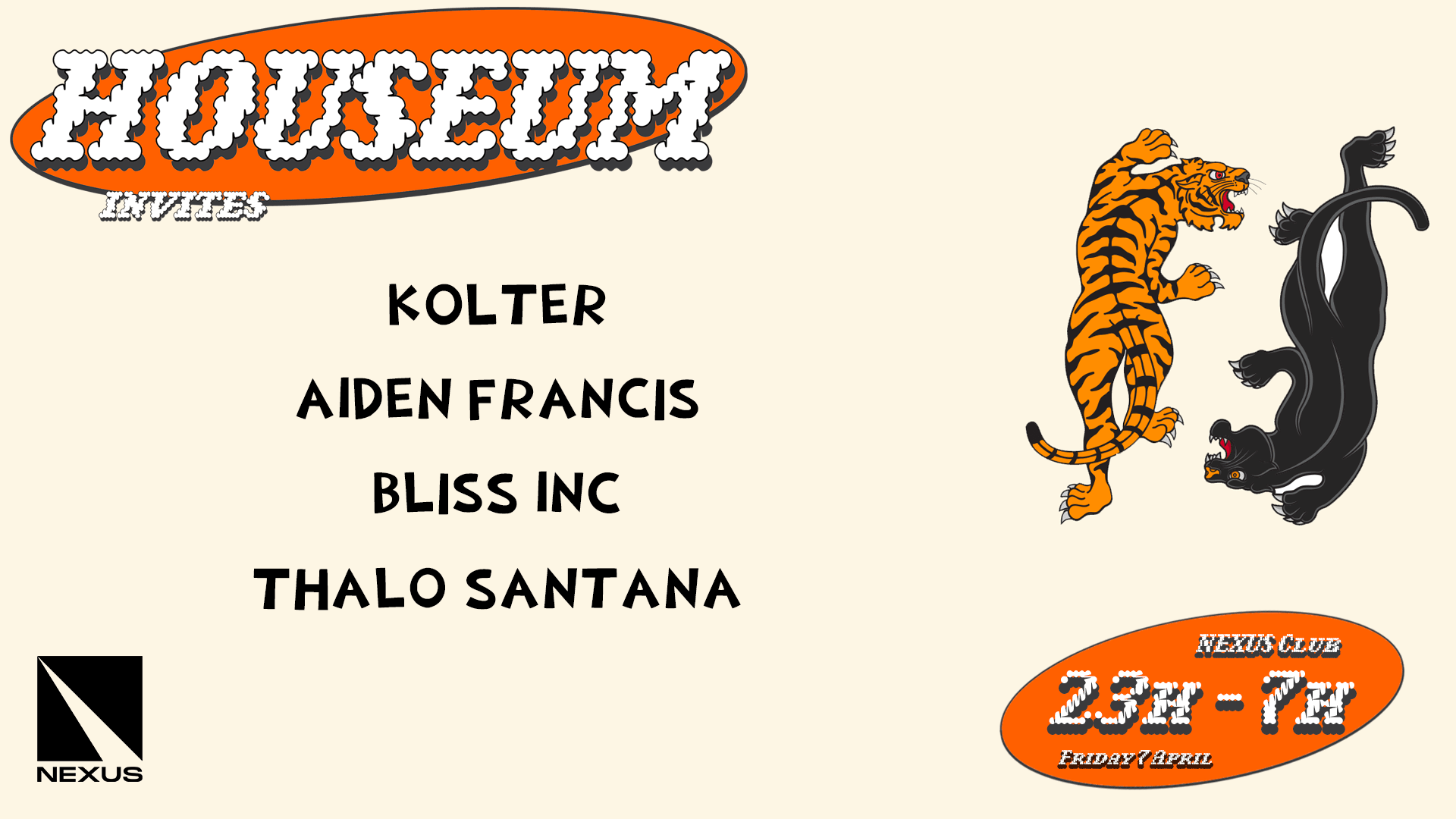 Houseum Invites Kolter, Bliss Inc, Thalo Santana & More Cover