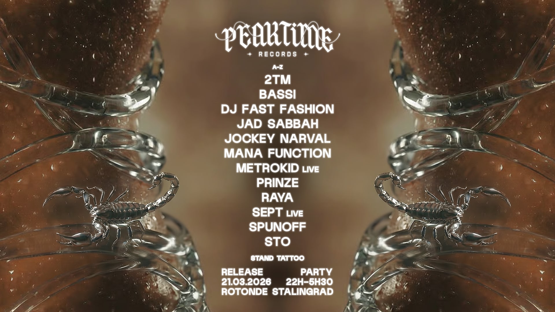 Peaktime Records : 2tm · Bassi · Dj Fast Fashion & More Cover