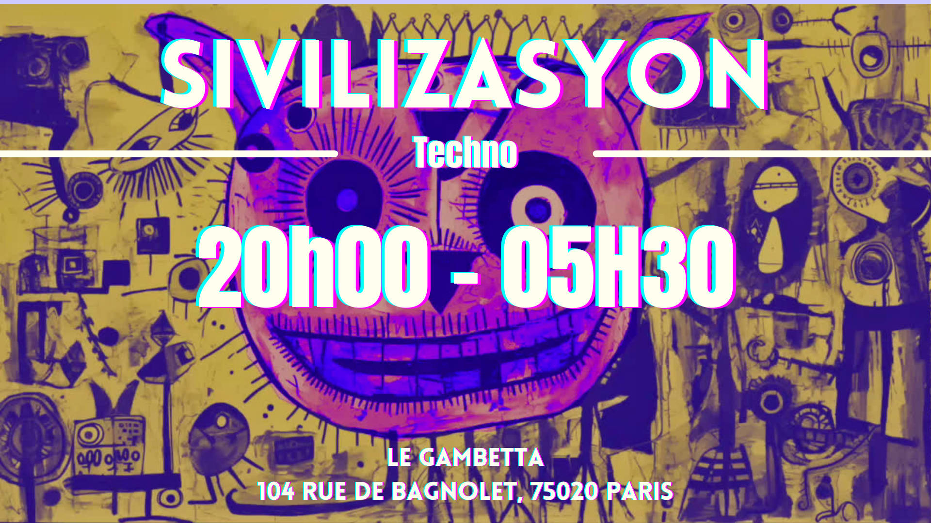 Sivilizasyon X Gambetta Sunday Winter Party XXII Cover