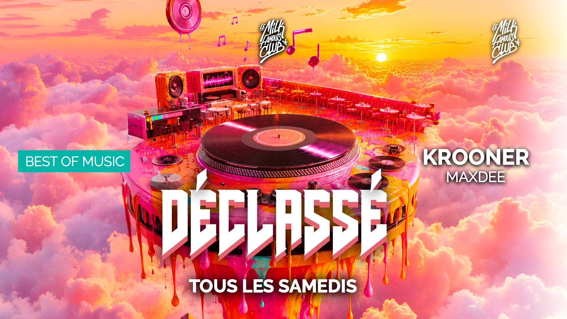 Sam 20 Juin - Dèclassè W/ Krooner Cover