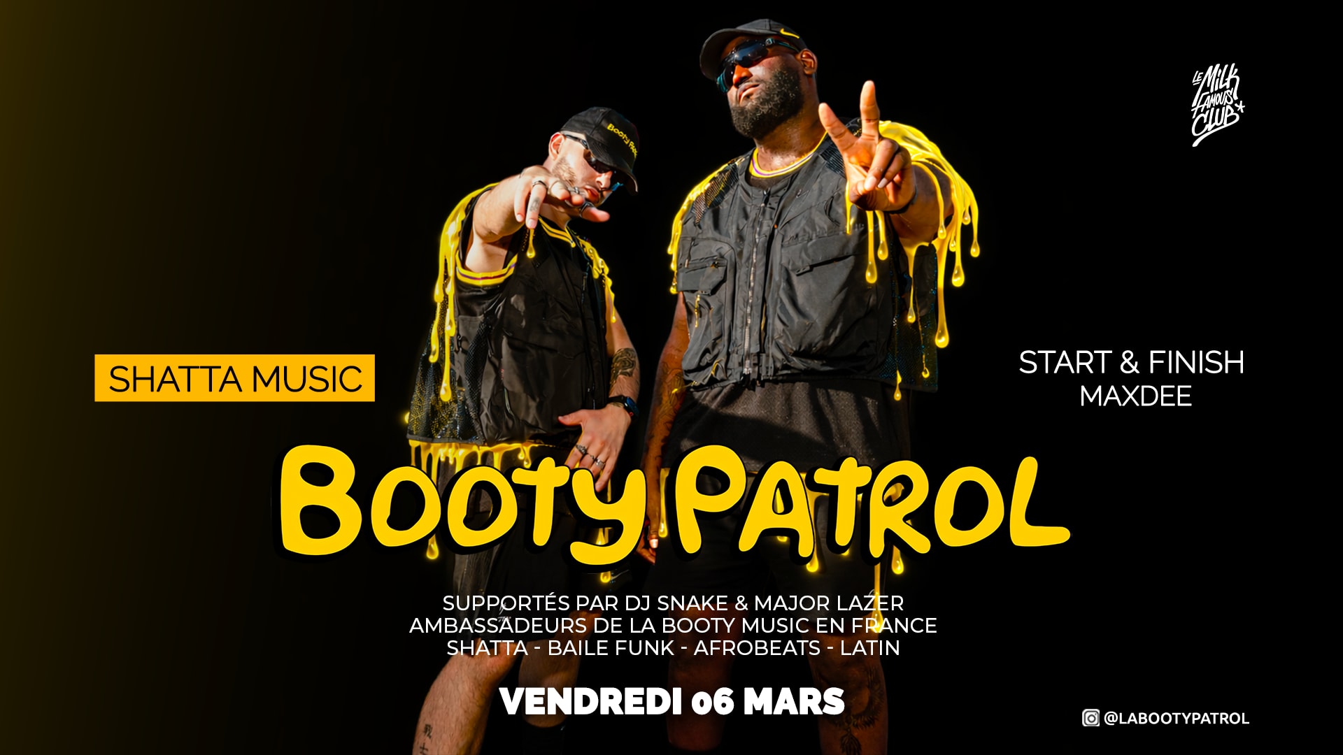 Ven 06 Mars  - Booty Patrol Cover