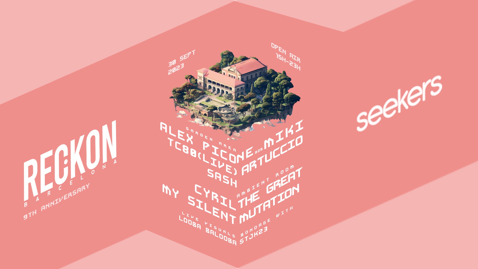 Open Air Villa Party // Reckon Invites Seekers Cover