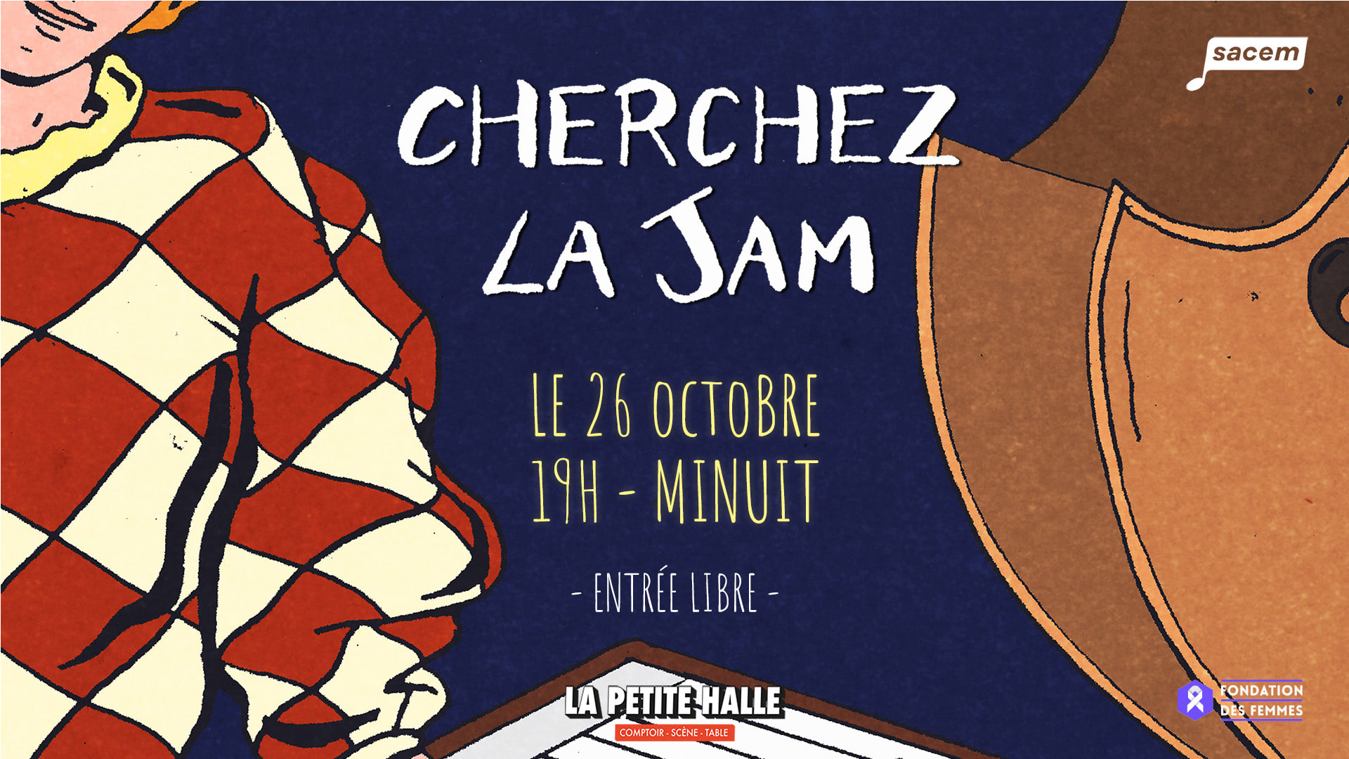 Cherchez La Jam I 26.10.25 Cover