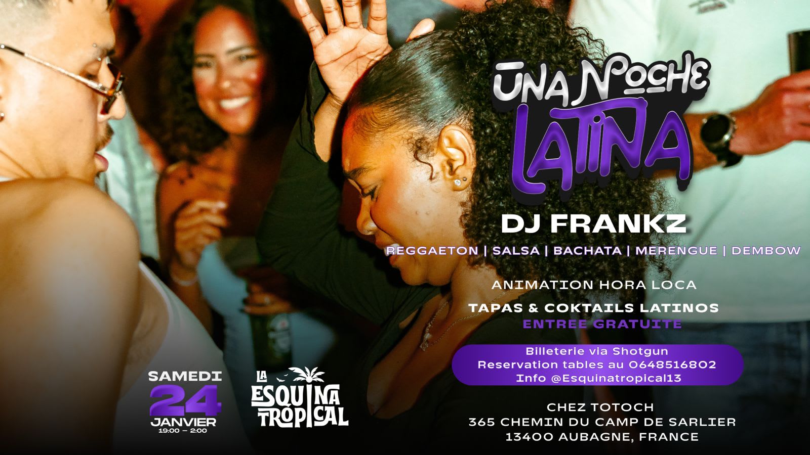 Una Noche Latina Cover