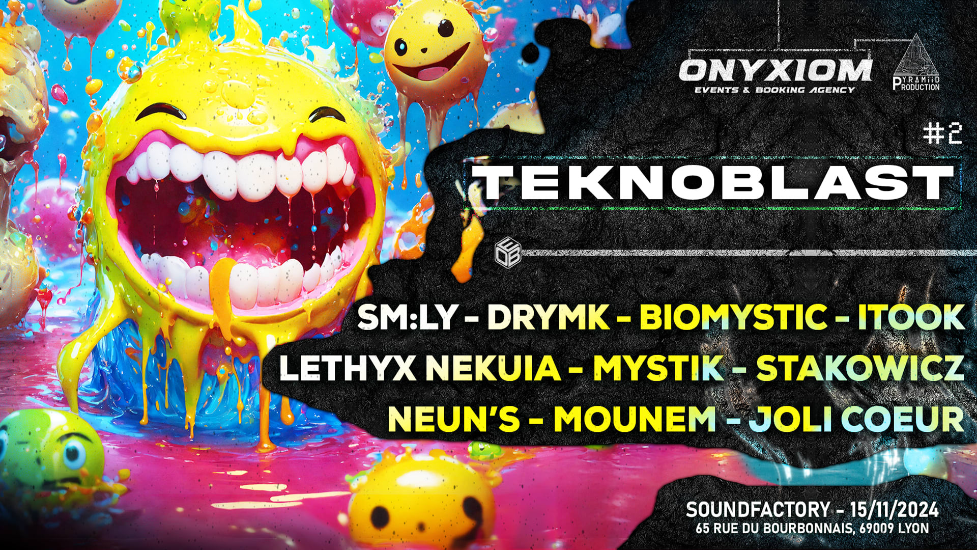 Teknoblast (Lyon, Sound Factory) Cover
