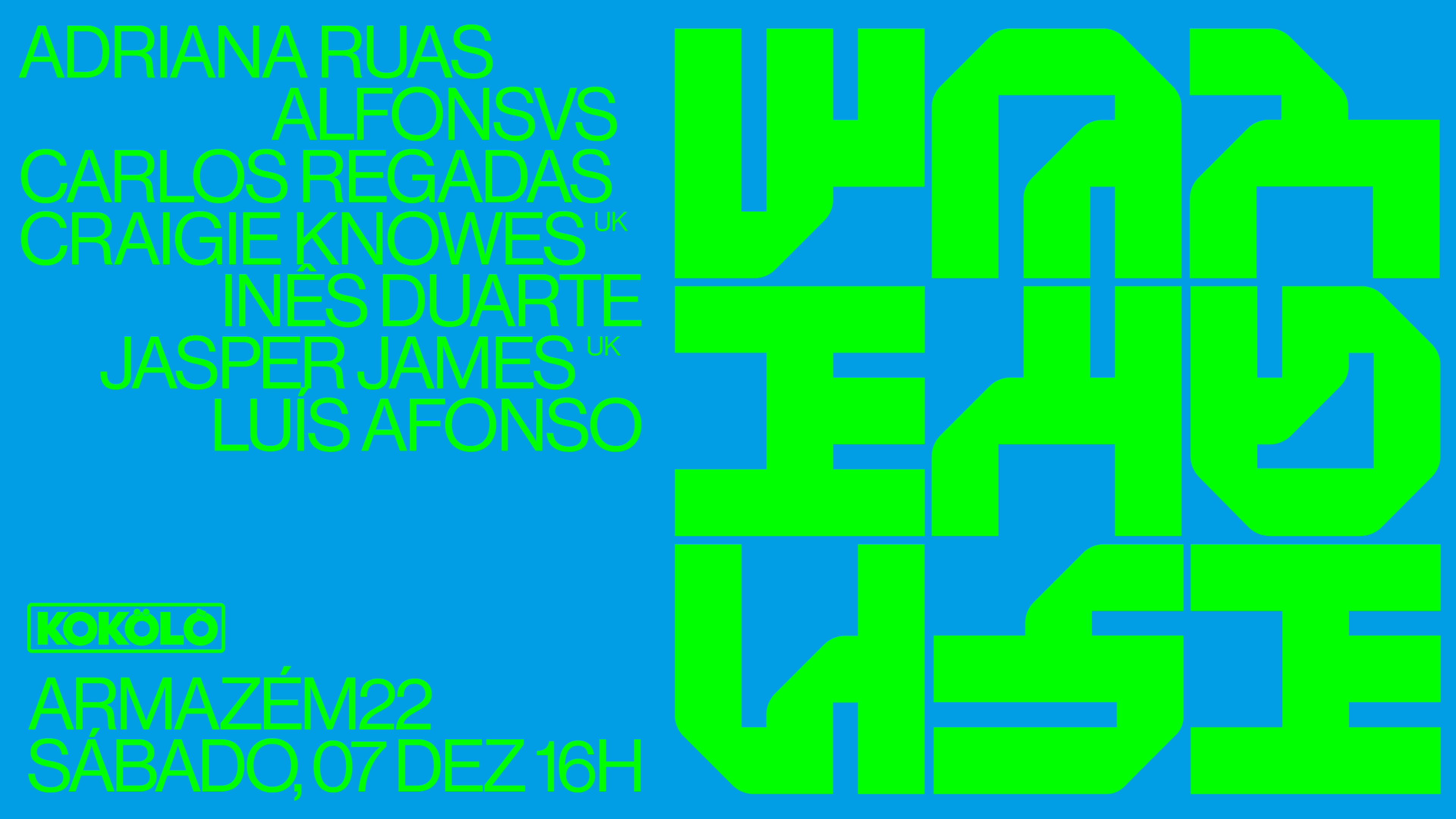 Kokölò Warehouse W/ Jasper James, Craigie Knowes +++ Cover