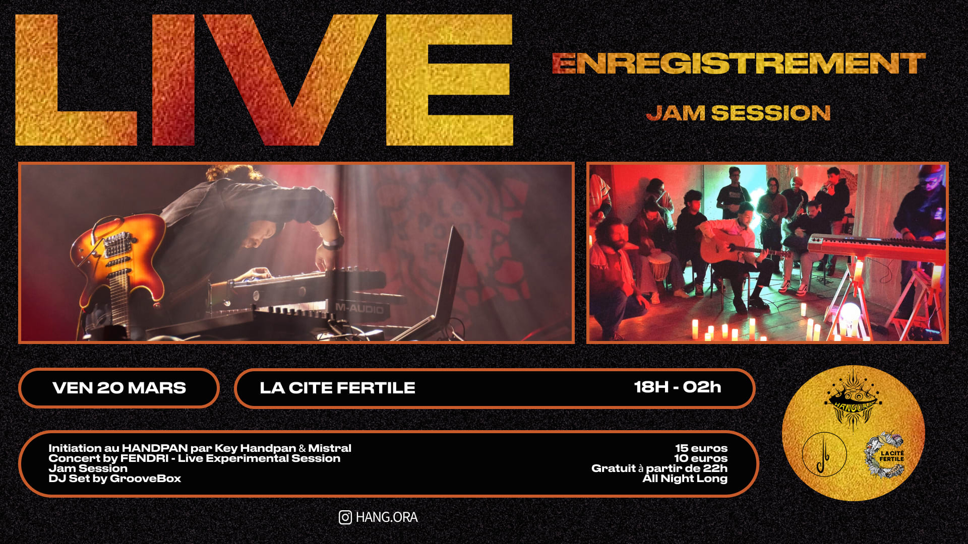 Hangora Session Cover