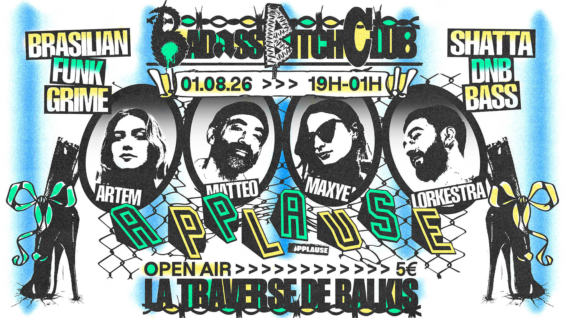 Badass Bitch Club - Applause Cover