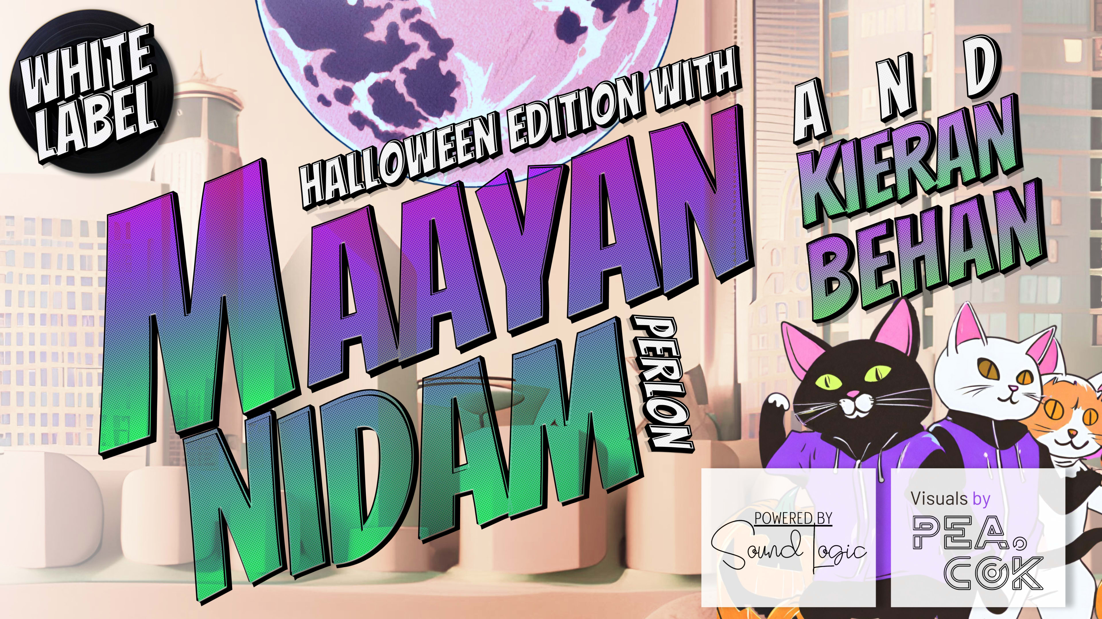 White Label Halloween With Maayan Nidam Cover