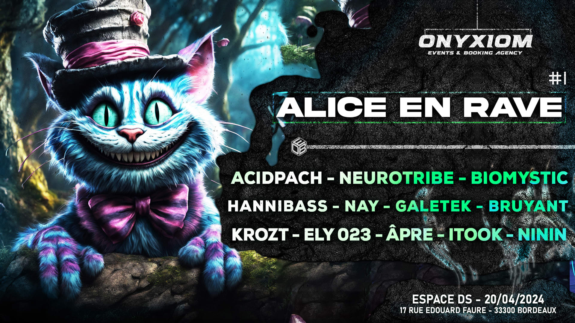 Alice En Rave #1 Cover