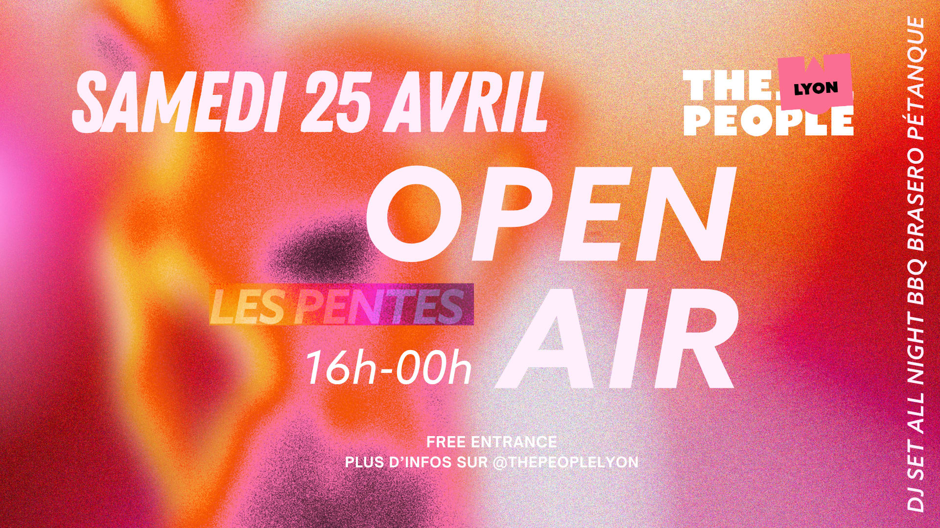 Open Air Samedi 25 Avril Cover