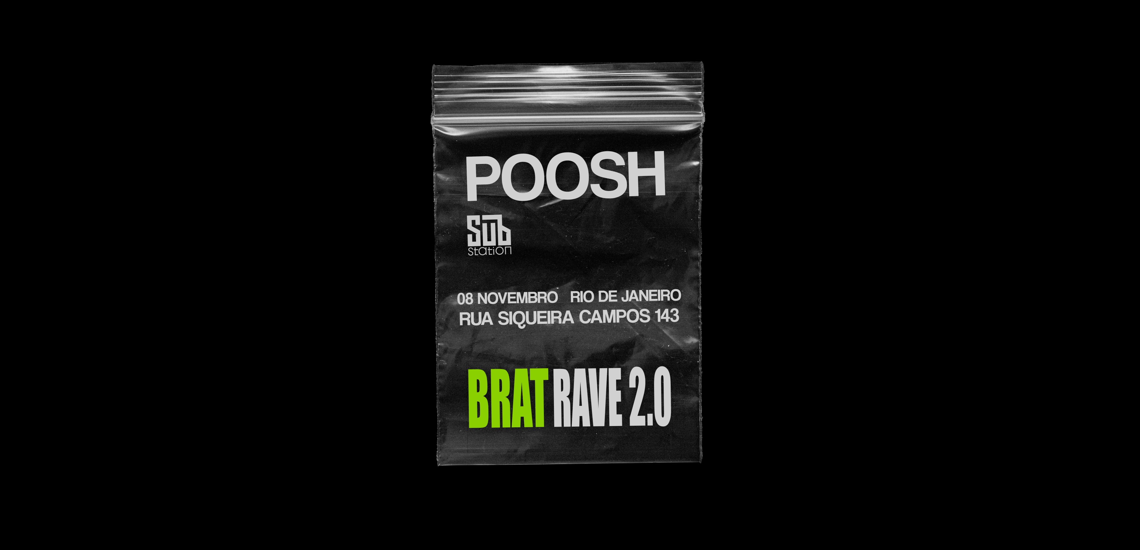 Poosh_Brat Rave 2.0 Cover