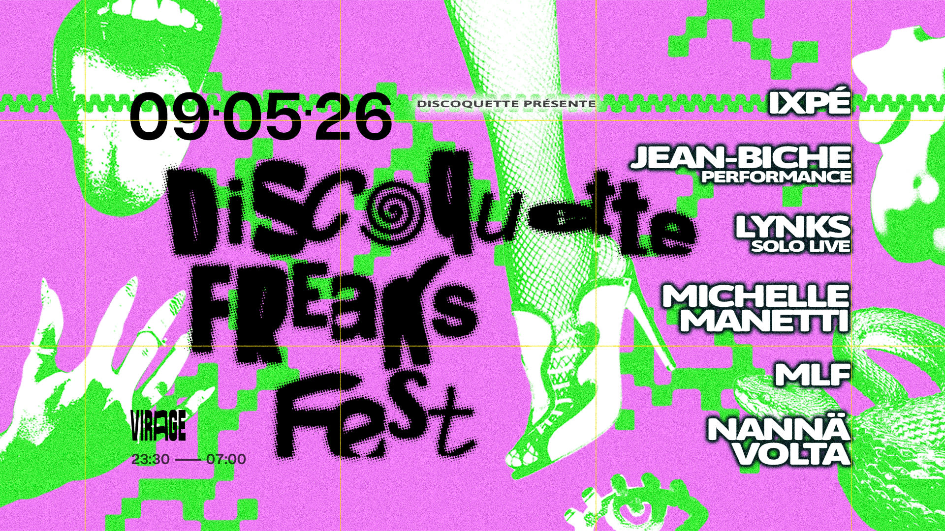 Discoquette Freaks Fest: Lynks Live, Michelle Manetti & More Cover