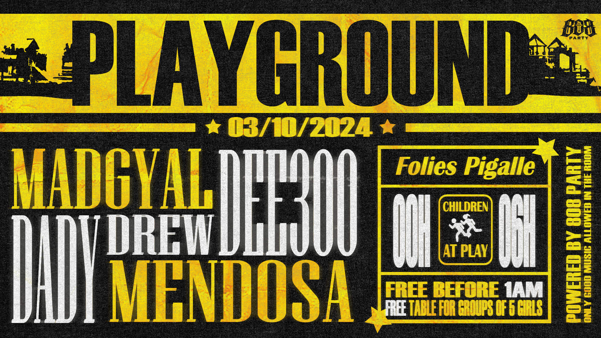 808 Party - Jeudi 3 Octobre Cover