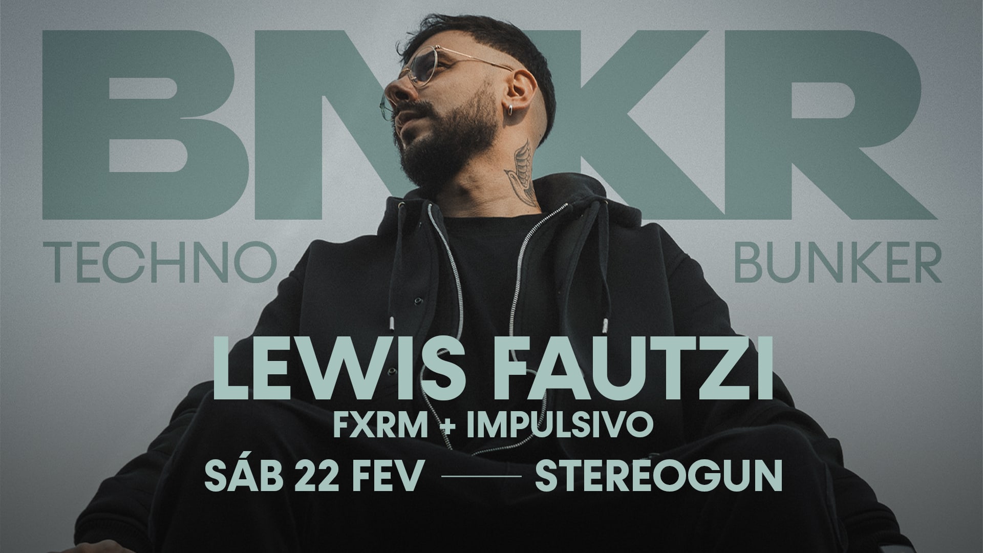 Techno Bunker - Lewis Fautzi + Fxrm + Impulsivo Na Stereogun Cover