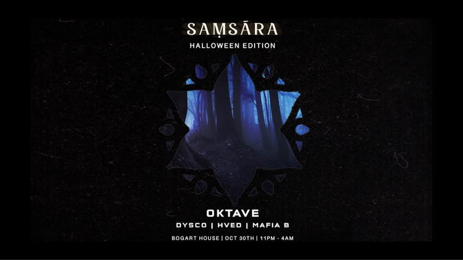 Samsara Halloween Party 2021 With Oktave, Dysco, Mafia B And Hved Cover