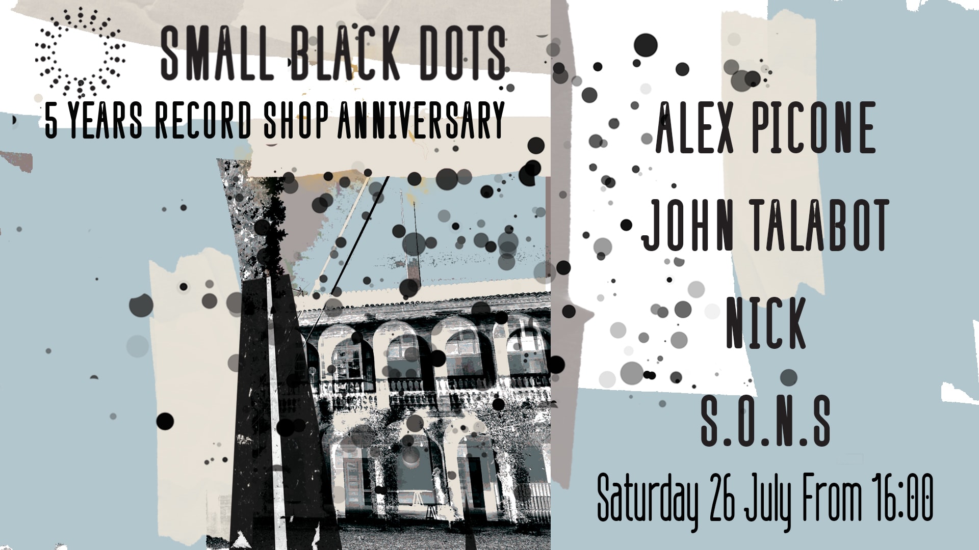 Small Black Dots 5 Years Anniversary Cover