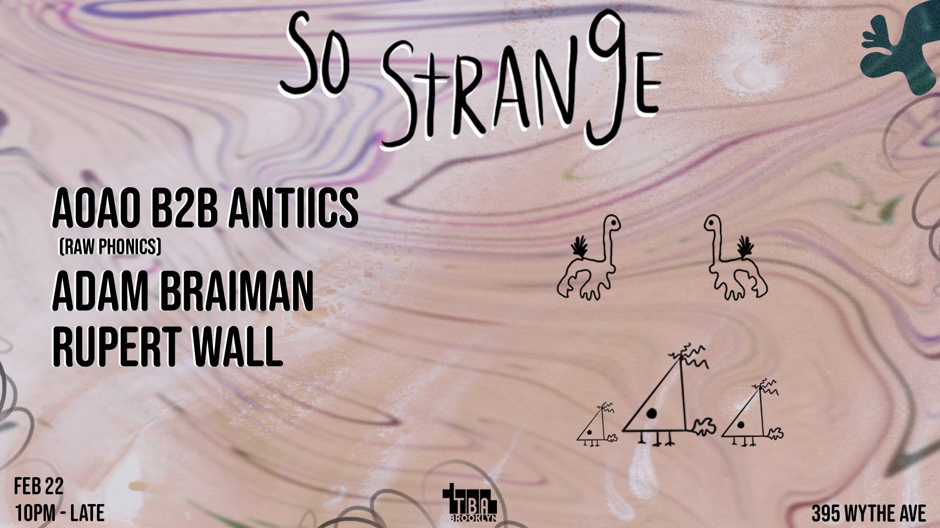 So Strange: Aoao B2b Antiics (Raw Phonics) Cover