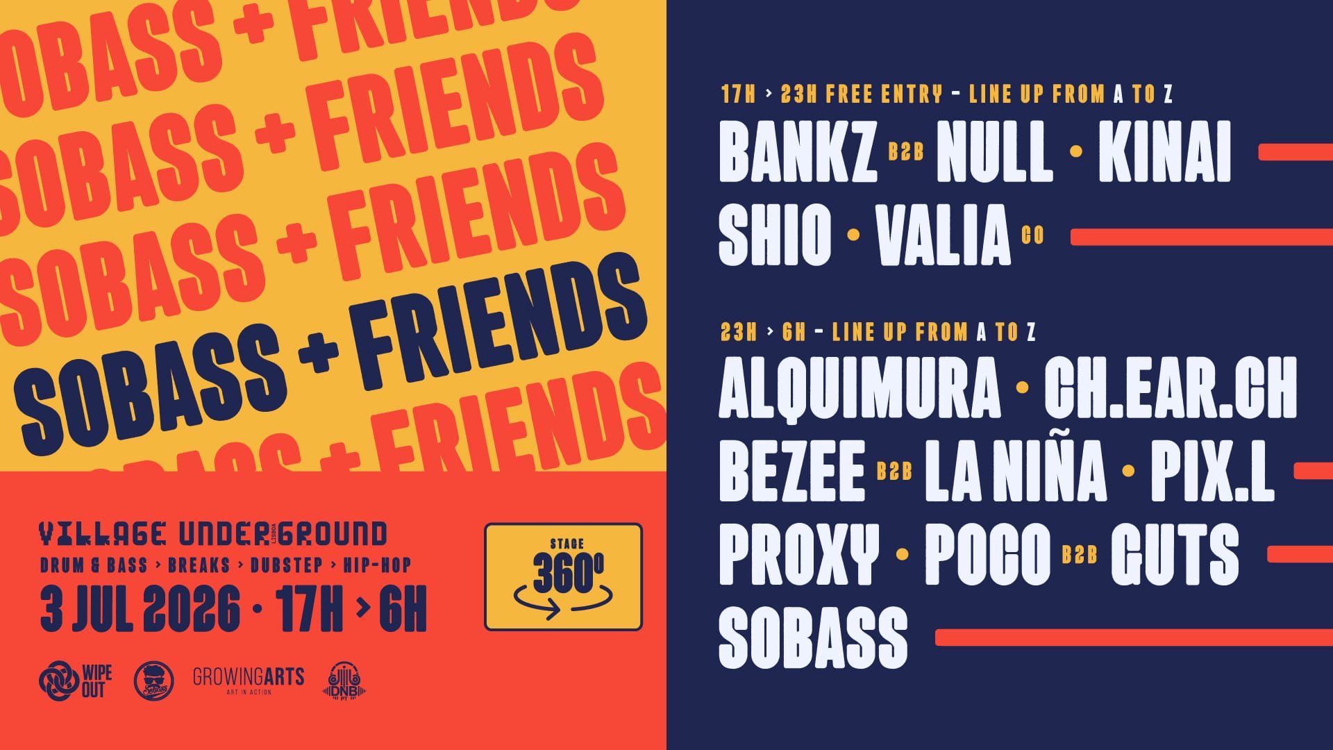 Sobass & Friends: Day & Night Cover