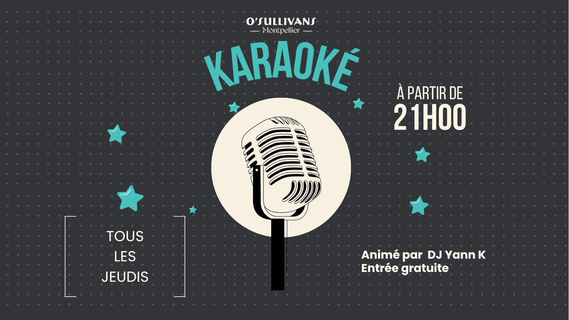 Karaoké 09.10 - O'sullivans Pub Montpellier Cover