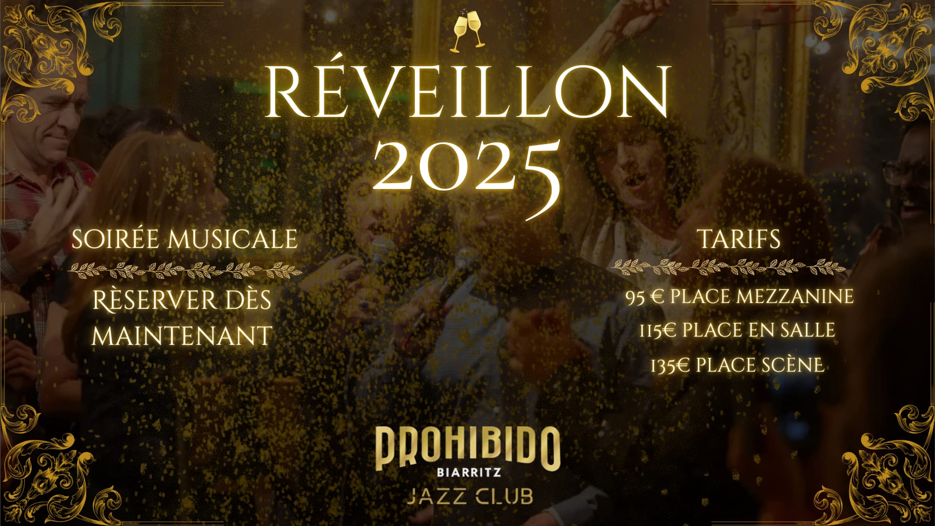 Dîner De Réveillon 2025 Du Prohibido Cover