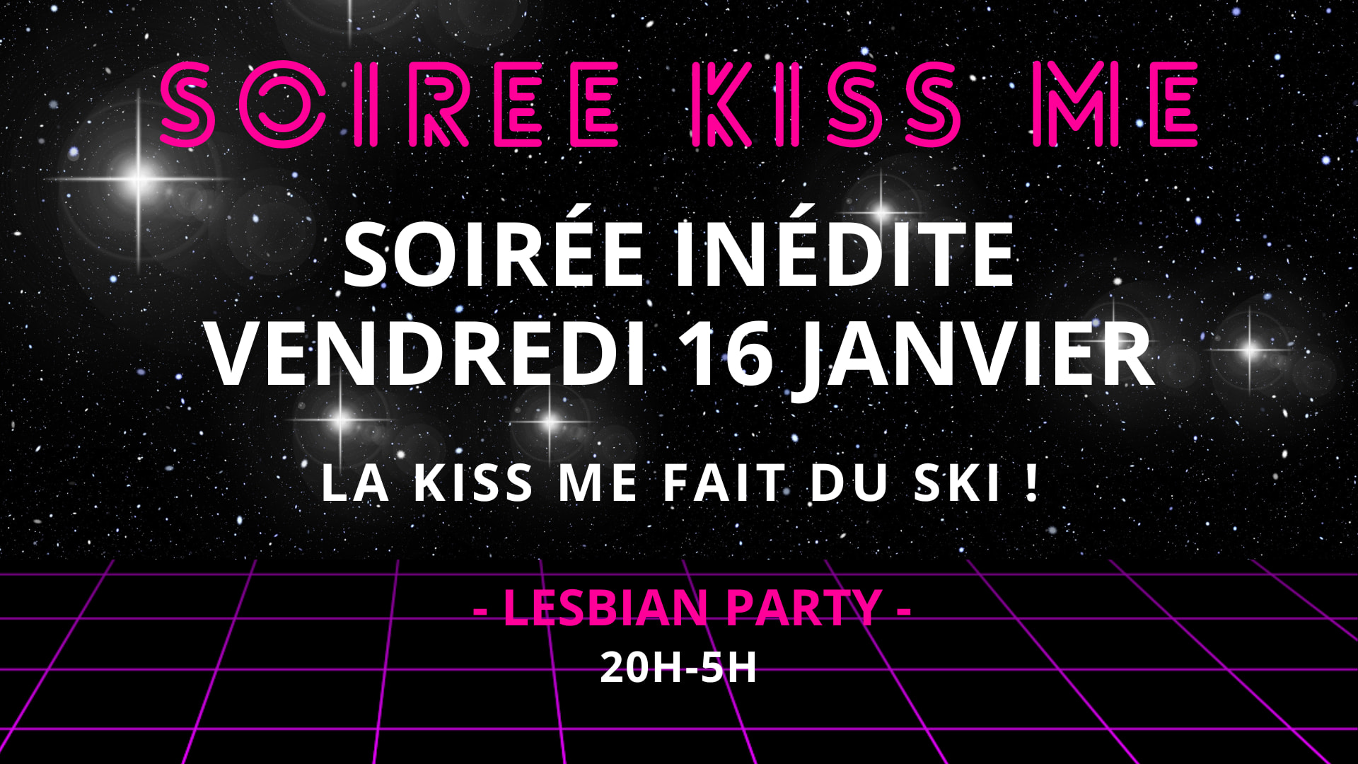 Soirée Lesbienne Kiss Me Cover