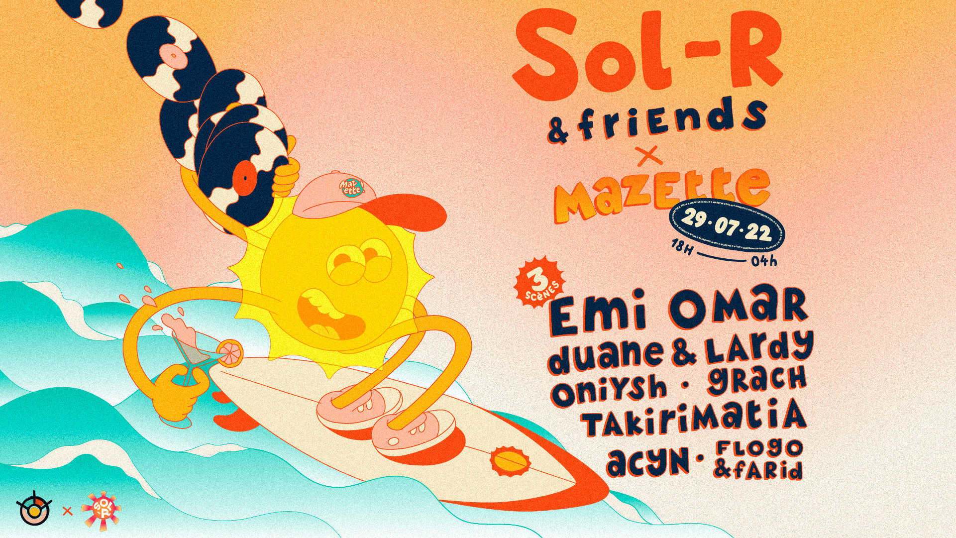 Sol-R & Friends X Le Mazette Cover