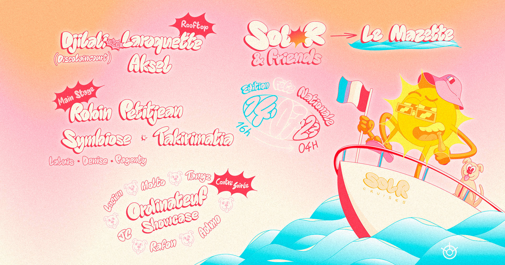 Sol-R & Friends : Fête Nationale ! Cover